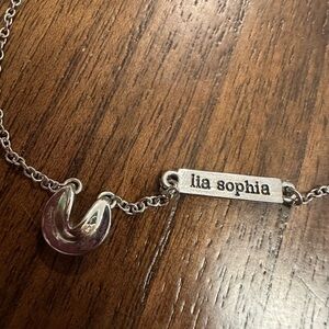 Lia Sophia “believe in yourself” fortune cookie necklace